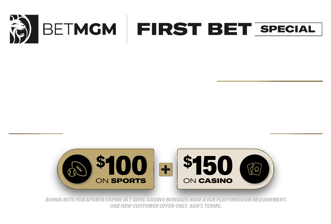 Get $250 In Bonuses, When You Bet $10