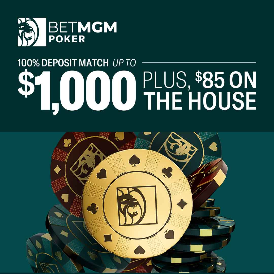 100% Deposit Match, Up To $1,000 Plus, $85 On The House