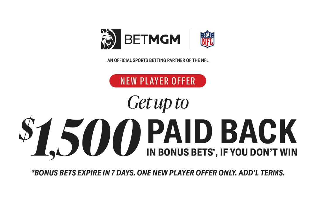 Get Up To $1,500, Paid Back In Bonus Bets, If You Don't Win