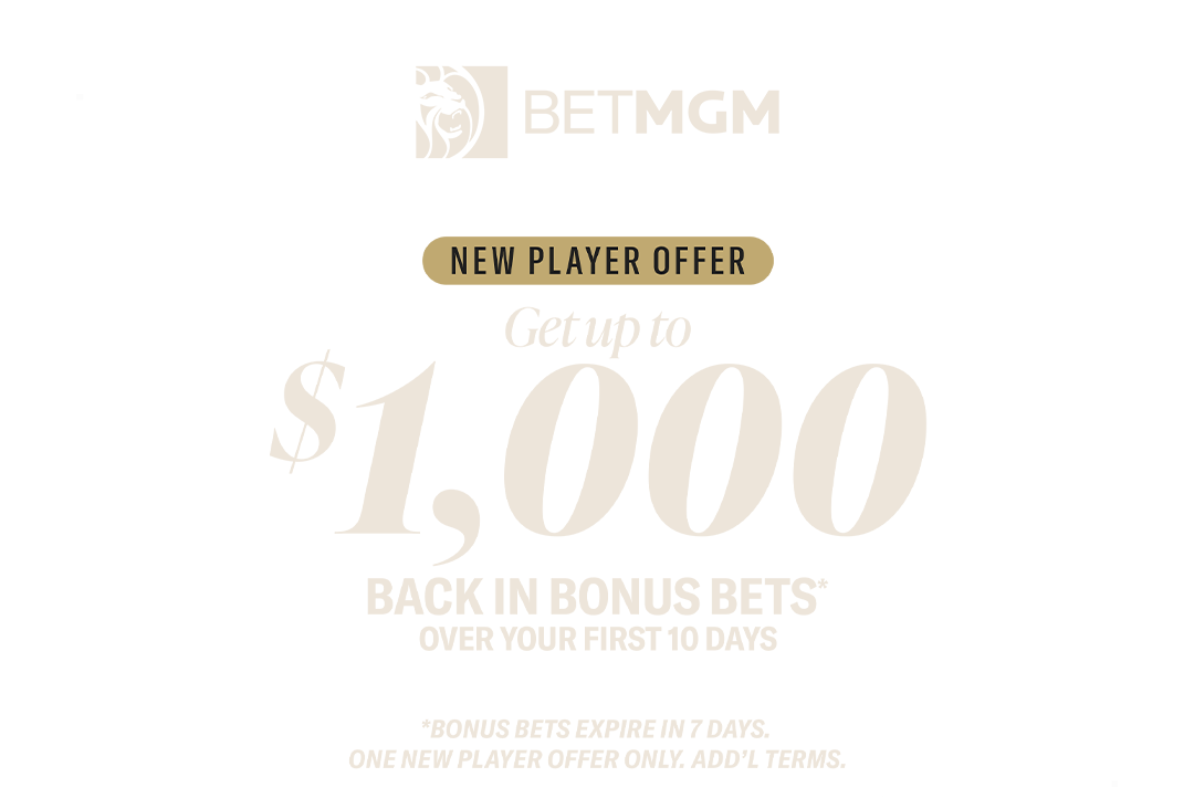 New Player Offer, Get Up To $1,000 Back In Bonus Bets, Over Your First 10 Days