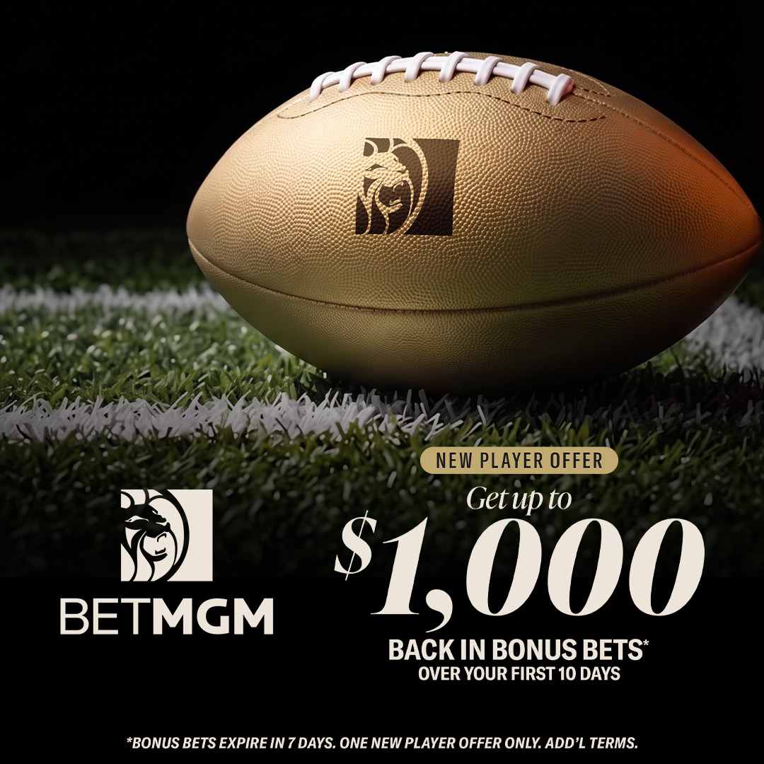 New Player Offer, Get Up To $1,000 Back In Bonus Bets, Over Your First 10 Days