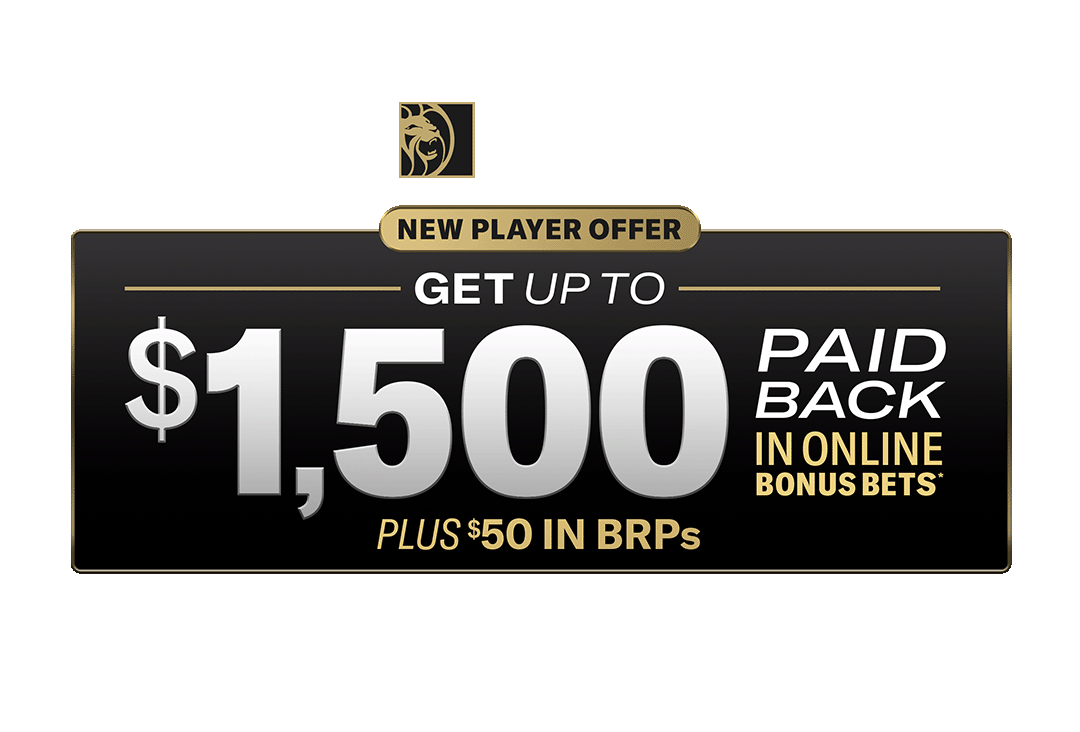 Up To $1,500 Back In Bonus Bets, Plus $50 In BetMGM Rewards Points