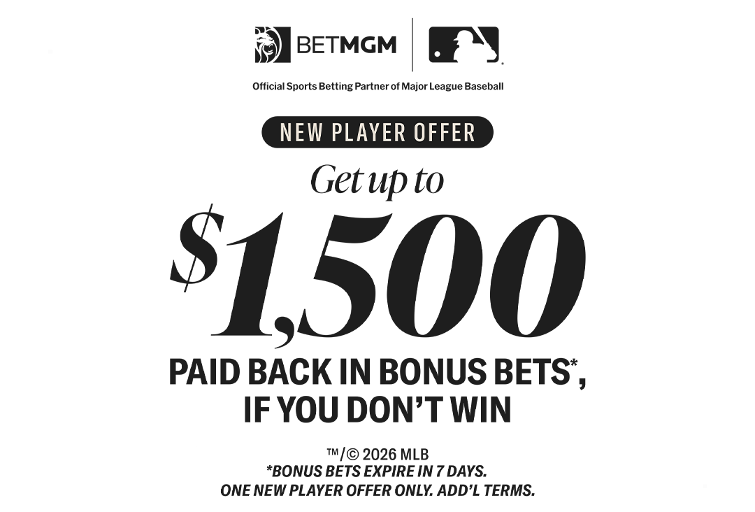 Get Up To $1,500, Paid Back In Bonus Bets, If You Don't Win