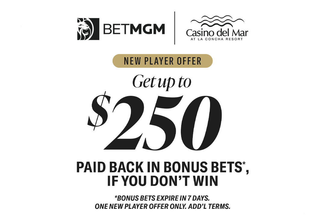 New Player Offer, Get Up To $250 Paid Back In Bonus Bets*, If You Don’t Win