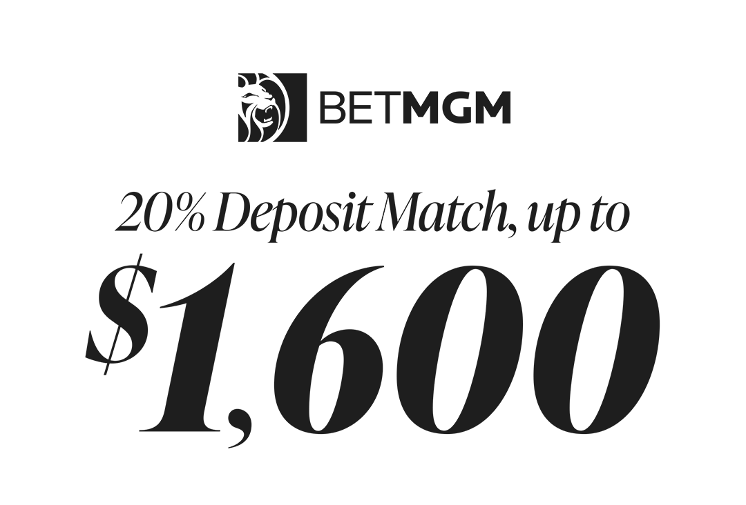 20% Deposit Match Up To $1,600