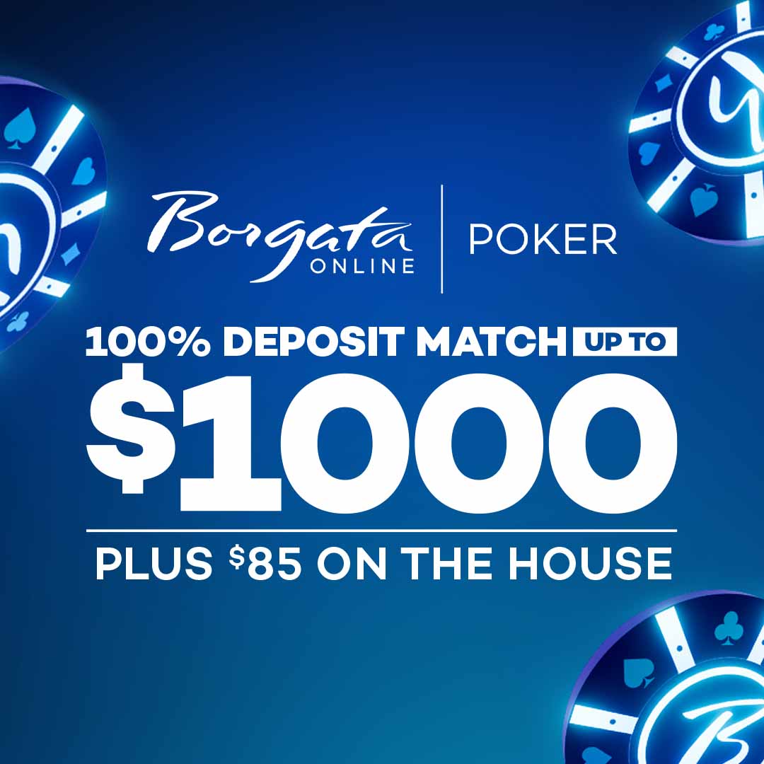 100% Deposit Match, Up To $1,000, Plus, Up To $85 On The House