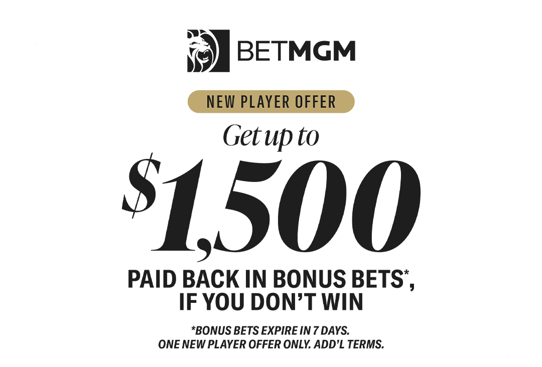 Get Up To $1,500, Paid Back In Bonus Bets, If You Don't Win