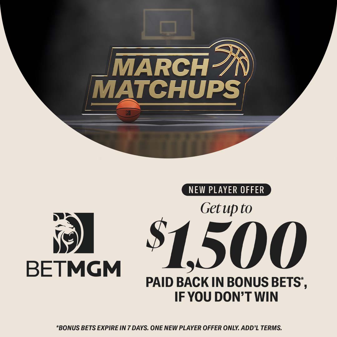 Get Up To $1,500, Paid Back In Bonus Bets, If You Don't Win